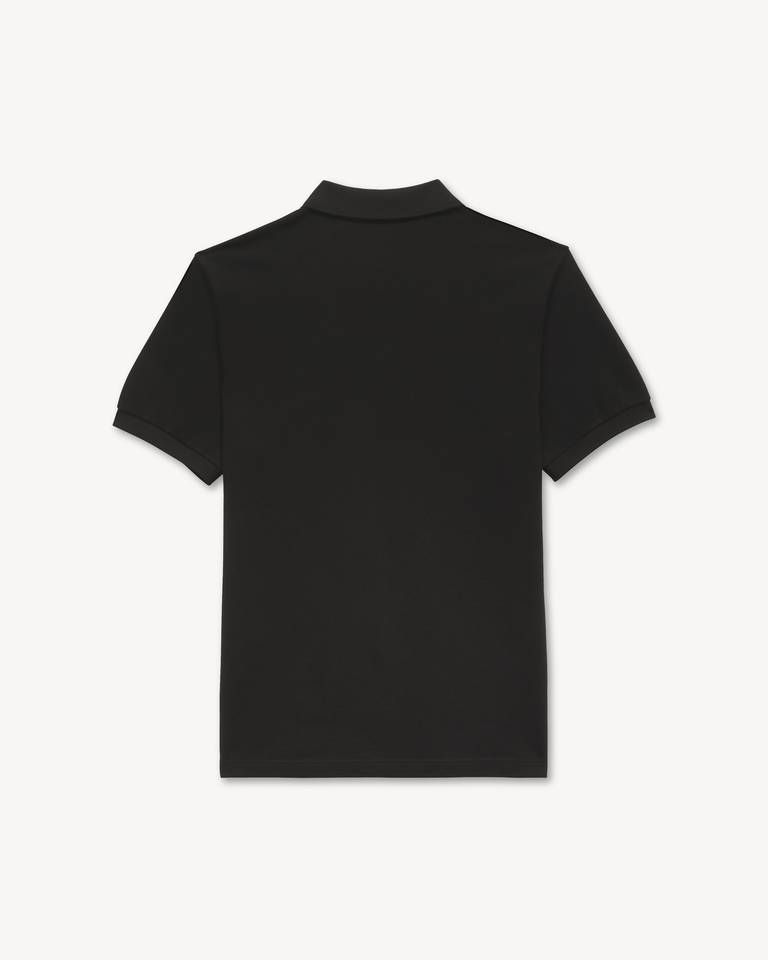 Kenzo - Áo polo dáng ôm thêu logo KENZO Signature chất liệu cotton