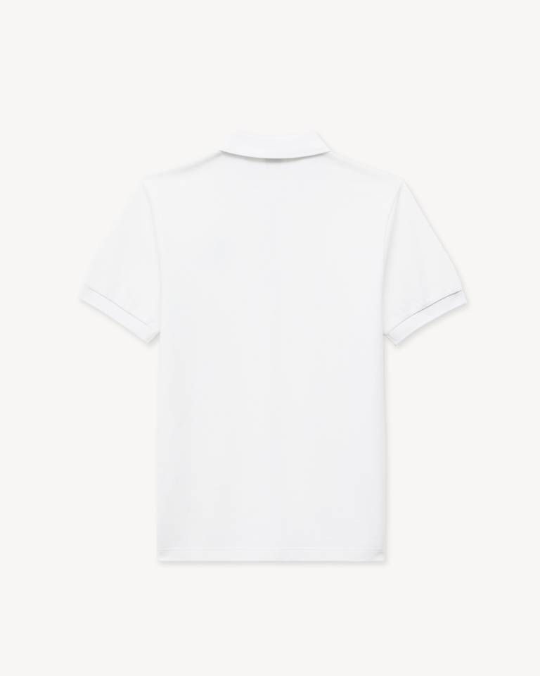 Kenzo - Áo polo dáng ôm thêu KENZO Tulip vải cotton