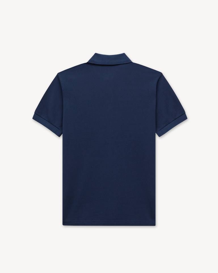 Kenzo - Áo polo dáng ôm thêu KENZO Tulip vải cotton