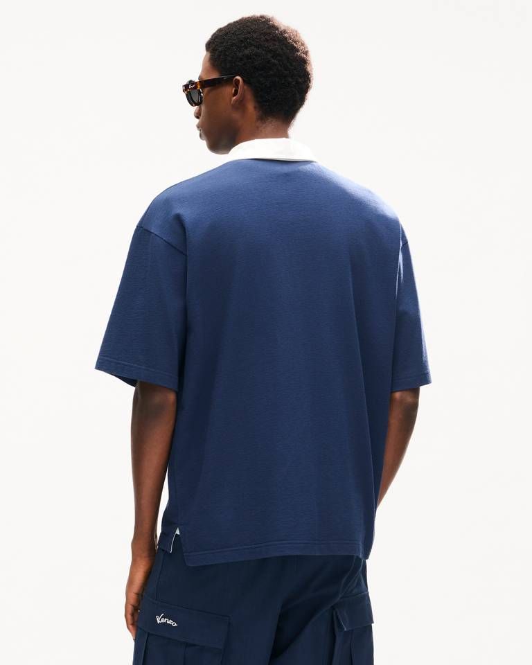 Kenzo - Áo polo KENZO Varsity dáng rộng chất liệu cotton dày dặn
