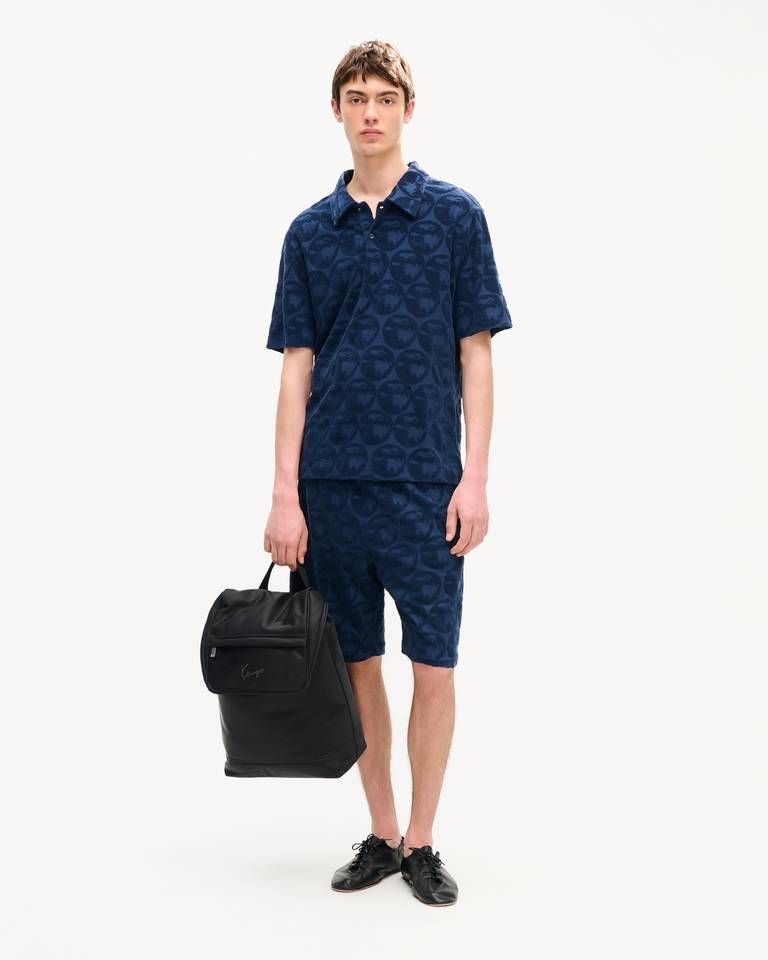 Áo polo thêu họa tiết Apple Pop của KENZO chất liệu cotton mềm mại