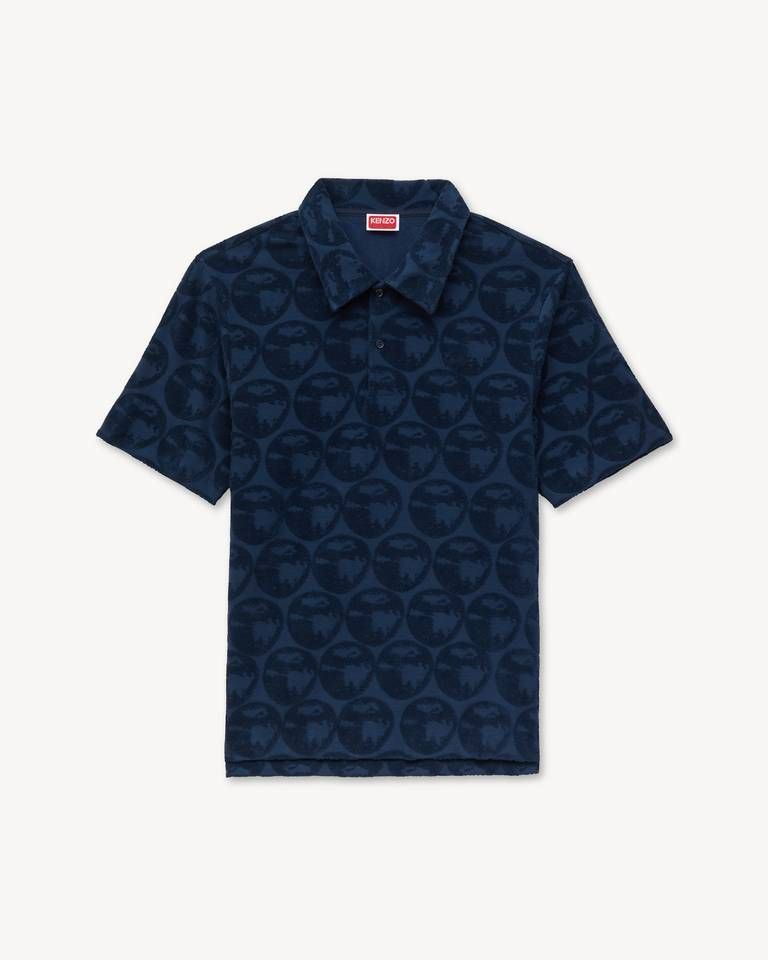 Áo polo thêu họa tiết Apple Pop của KENZO chất liệu cotton mềm mại