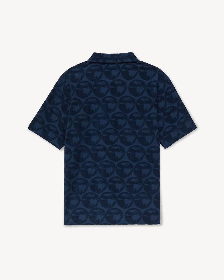 Áo polo thêu họa tiết Apple Pop của KENZO chất liệu cotton mềm mại