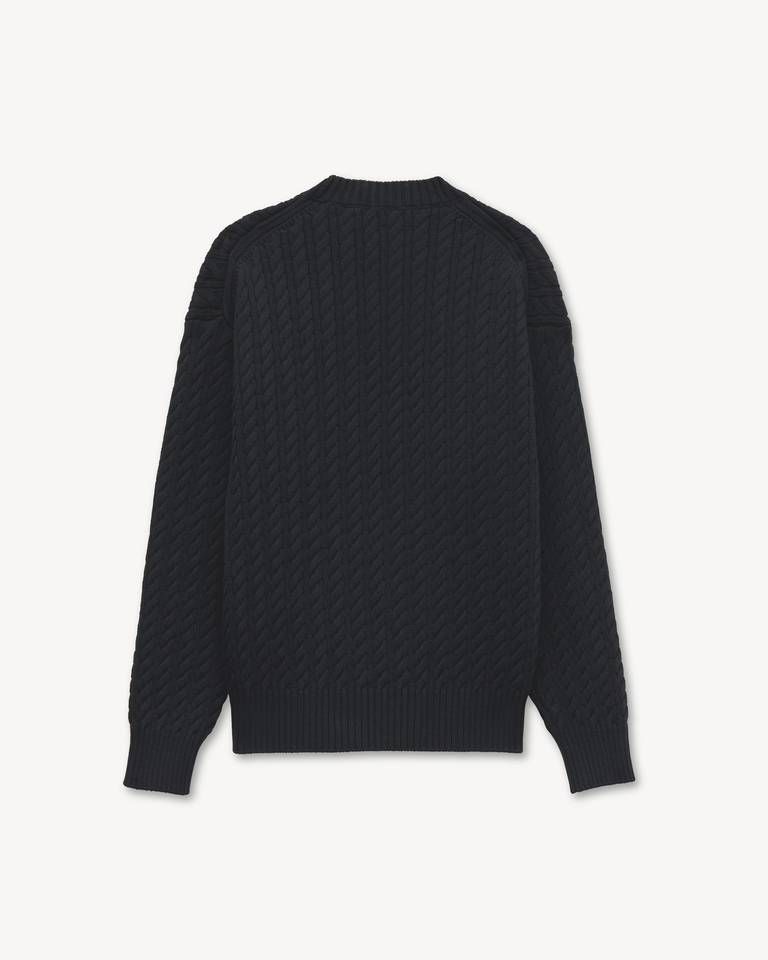 Kenzo - Áo len dệt kim thêu KENZO Signature