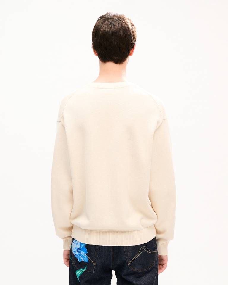 Kenzo - Áo len KENZO Paris Emblem chất liệu len cotton.