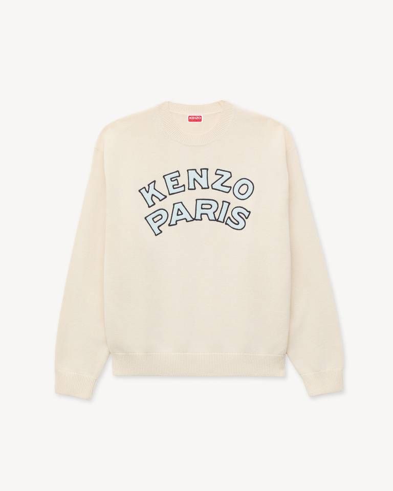 Kenzo - Áo len KENZO Paris Emblem chất liệu len cotton.