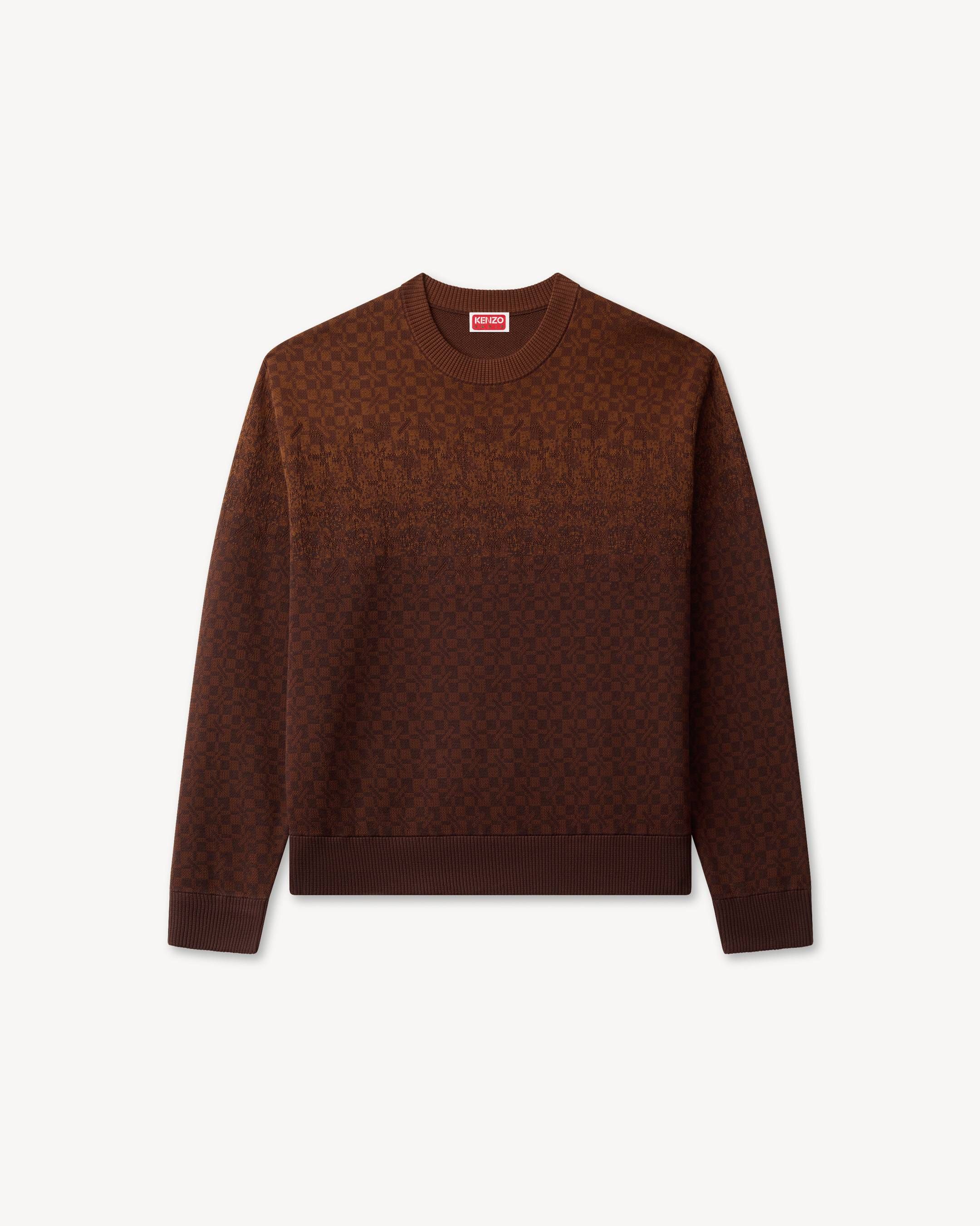 Kenzo - Áo len cotton Kenzogram