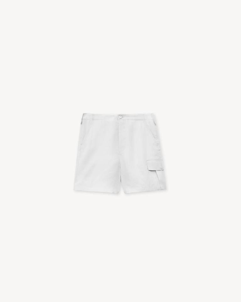 Kenzo - Quần short cargo bằng vải lanh pha gai dầu