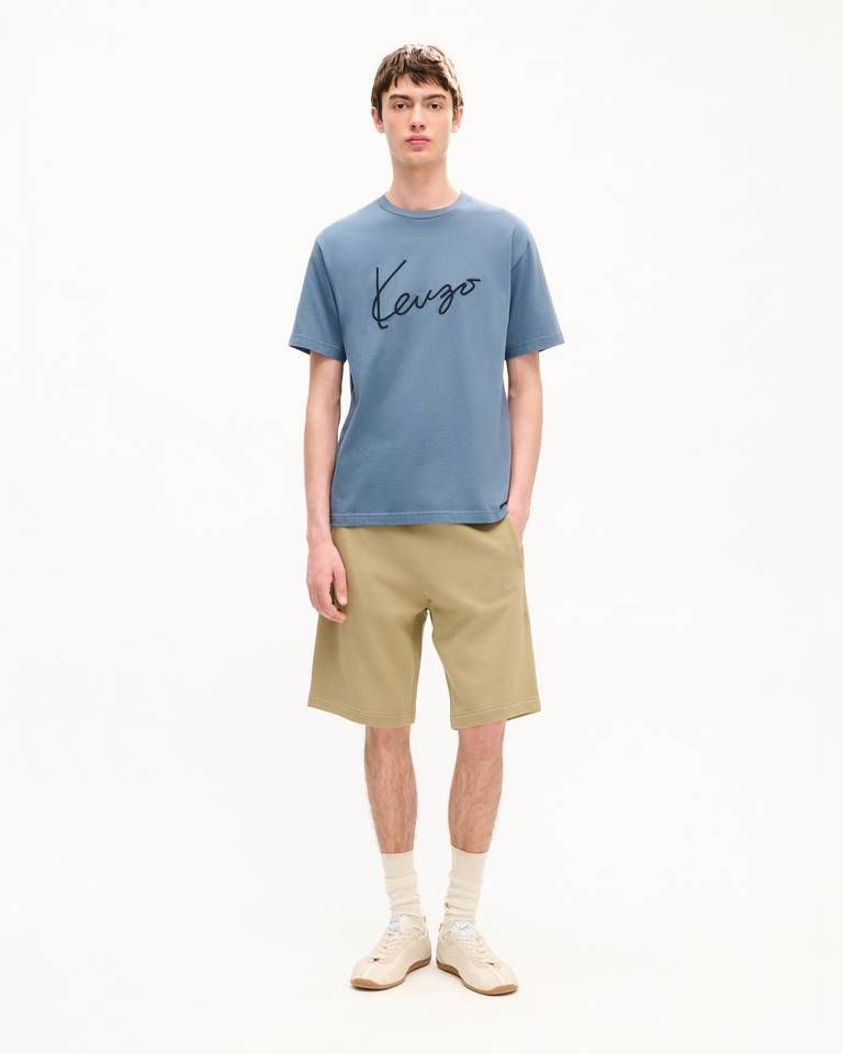 Kenzo - Quần short KENZO Signature bằng vải cotton