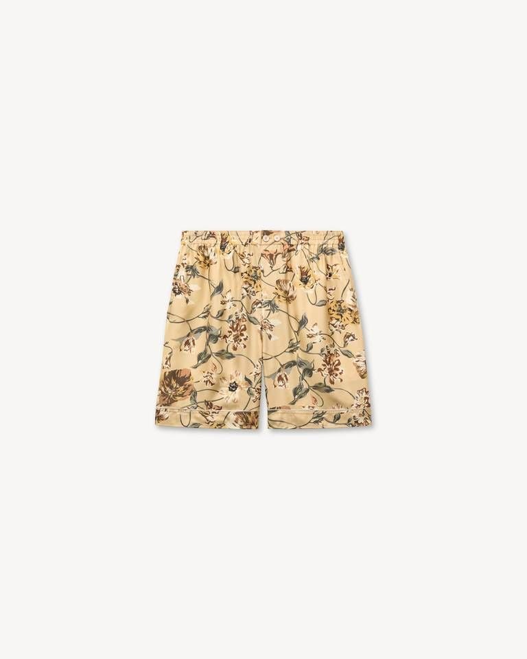 Quần shorts lụa cạp chun KENZO Wildflower