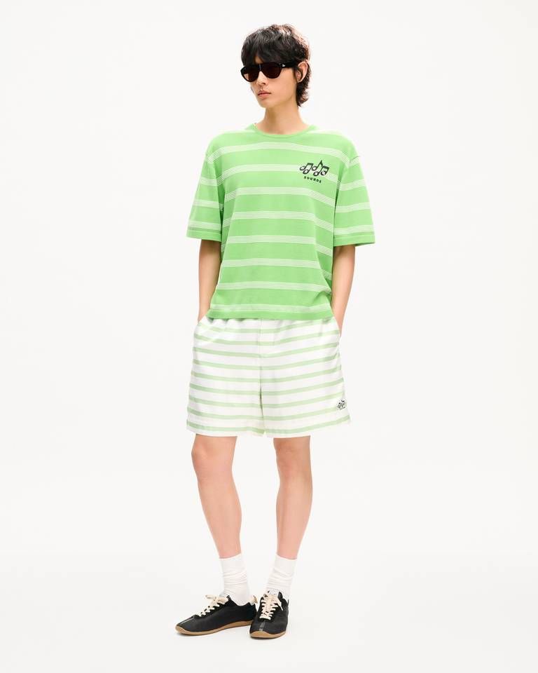Kenzo - Áo thun KENZO Sounds thêu họa tiết mariniere chất liệu cotton mỏng nhẹ