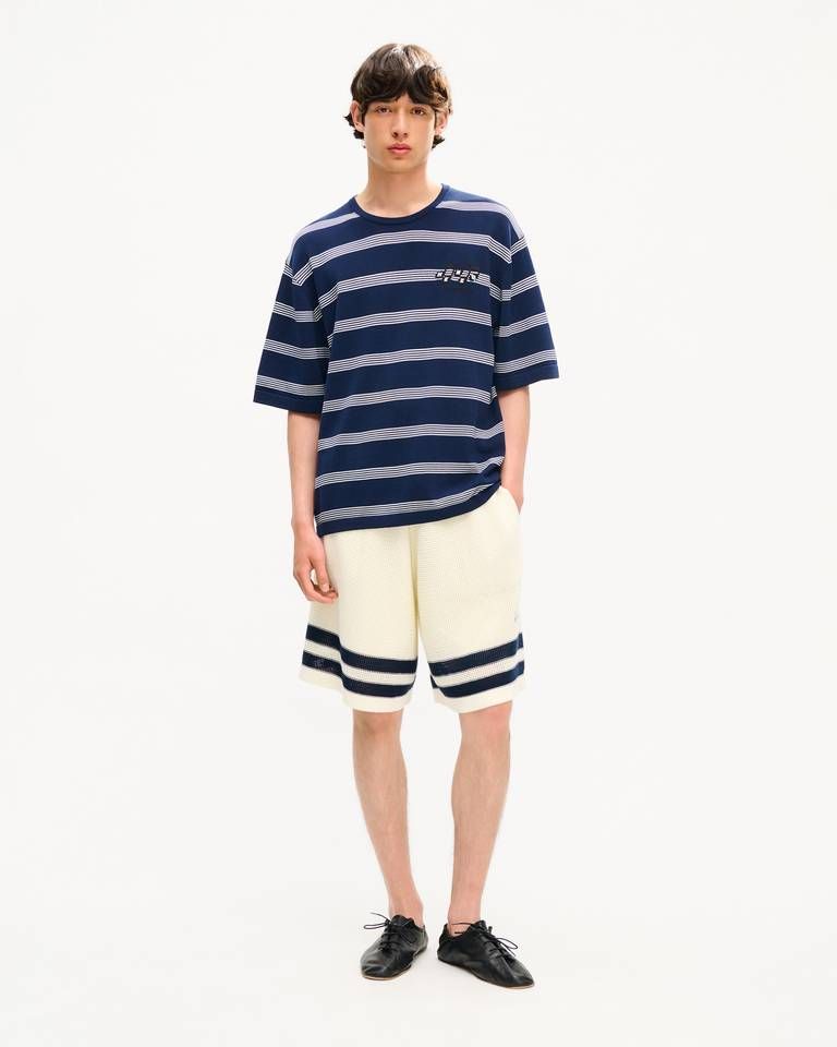 Kenzo - Áo thun KENZO Sounds thêu họa tiết mariniere chất liệu cotton mỏng nhẹ