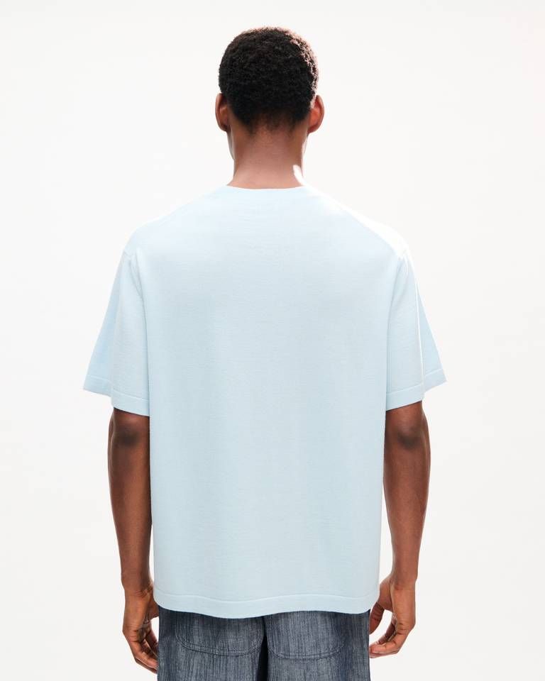 Kenzo - Áo thun thêu KENZO Signature vải len merino