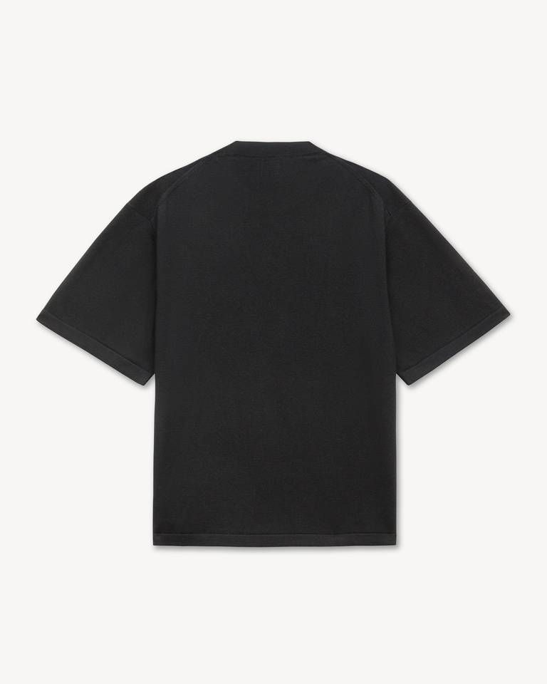 Kenzo - Áo thun thêu KENZO Signature vải len merino