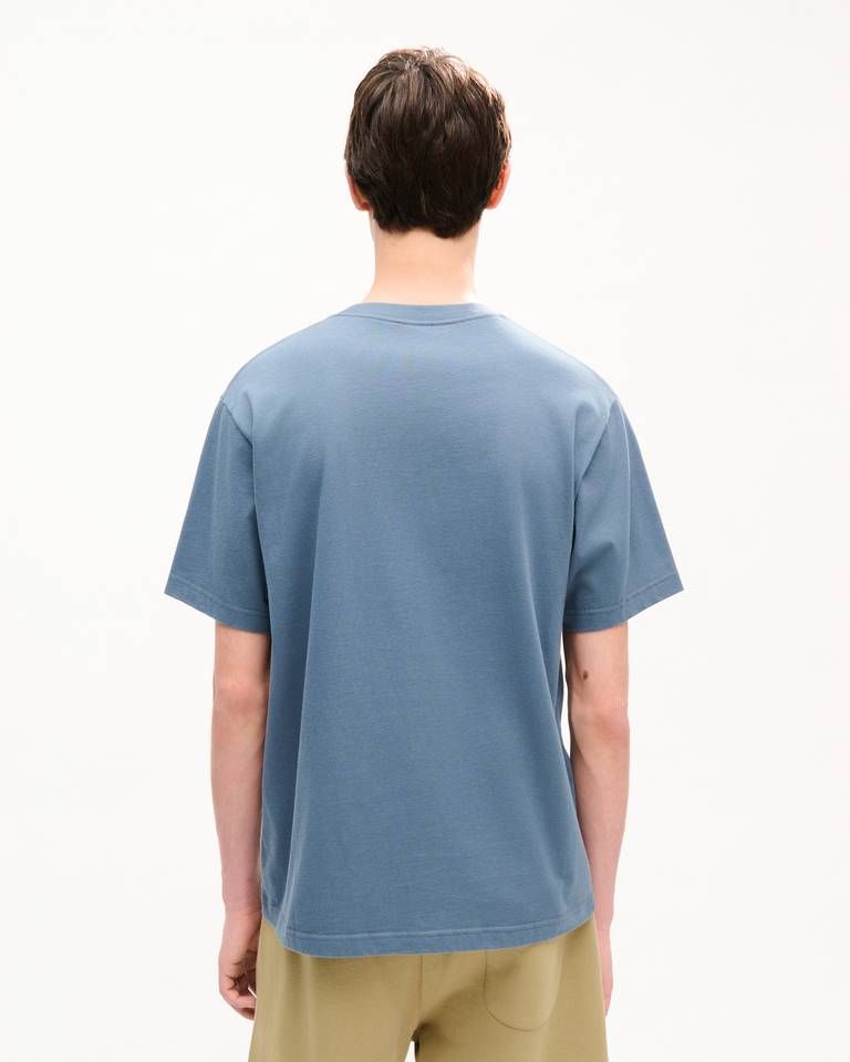 Áo thun nam thêu KENZO Signature đằng trước vải cotton