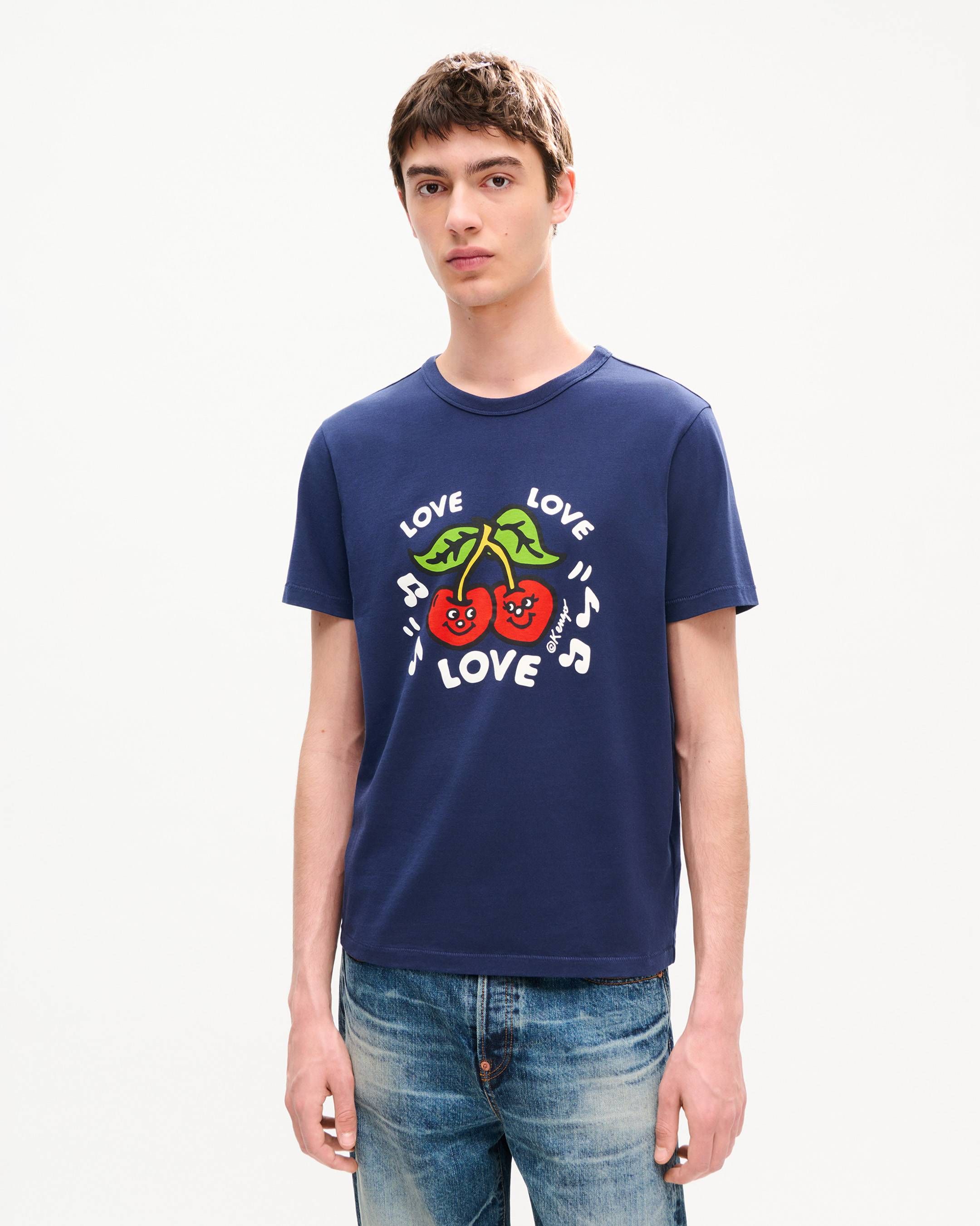 Kenzo - Áo thun cotton KENZO Loves