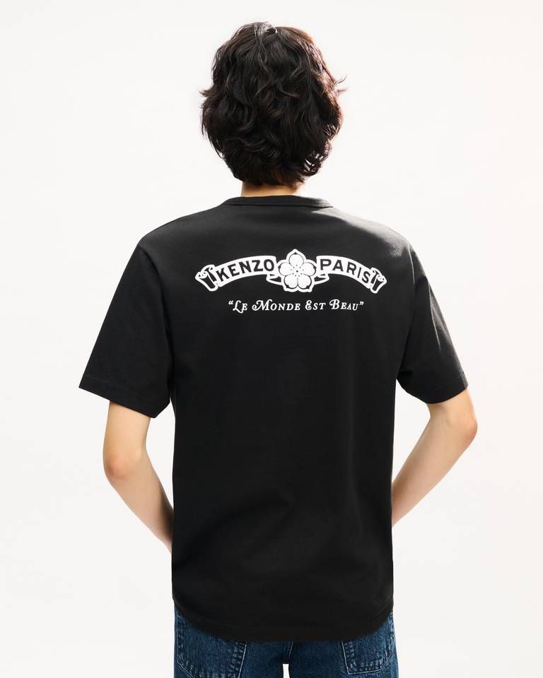 Kenzo - Áo thun cotton KENZO Paris Emblem