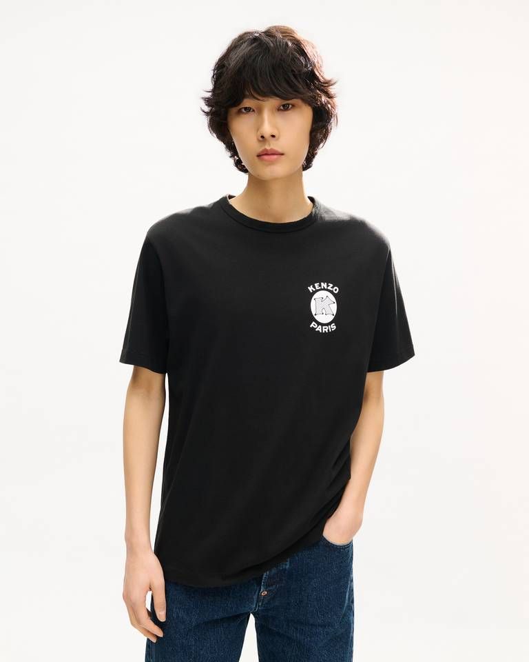 Áo thun cotton KENZO Paris Emblem