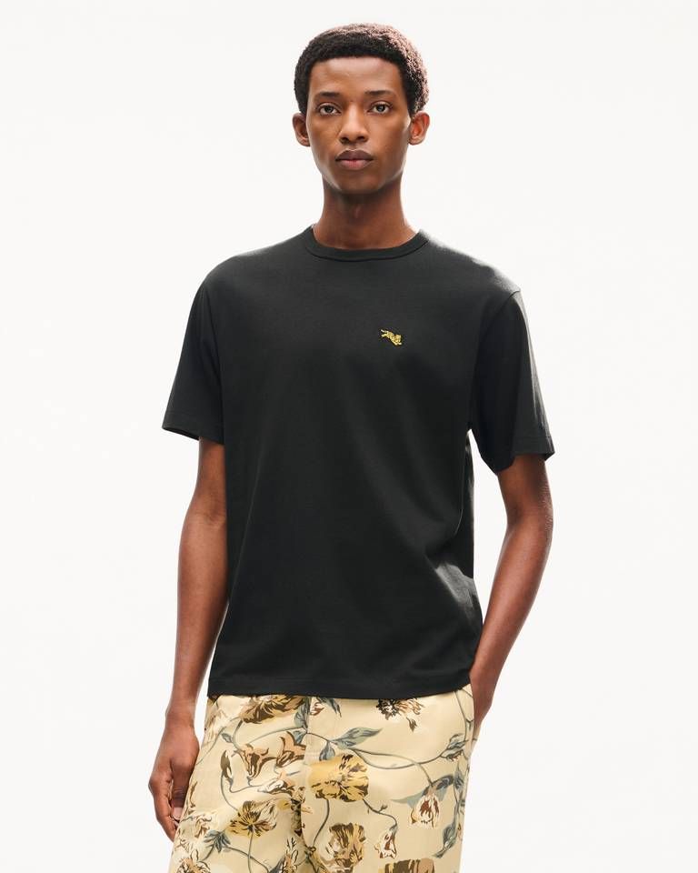 Kenzo - Áo thun cotton thêu KENZO Jumping Tiger
