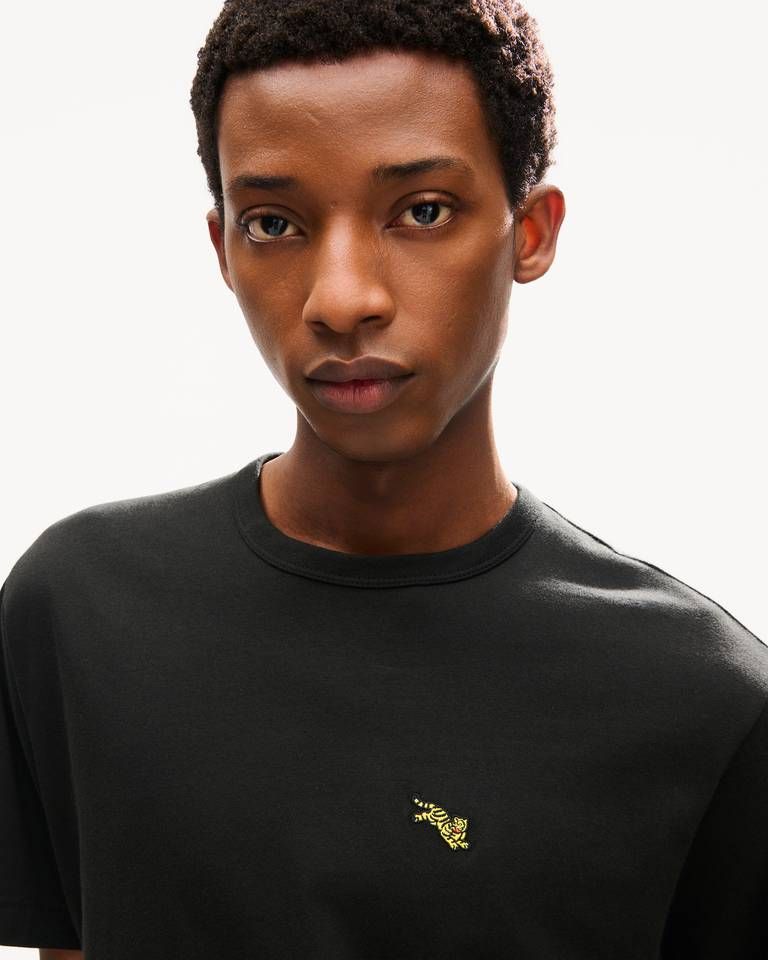 Kenzo - Áo thun cotton thêu KENZO Jumping Tiger