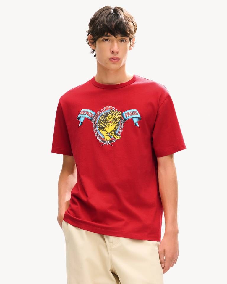Kenzo - Áo thun KENZO Jumping Tiger vải cotton