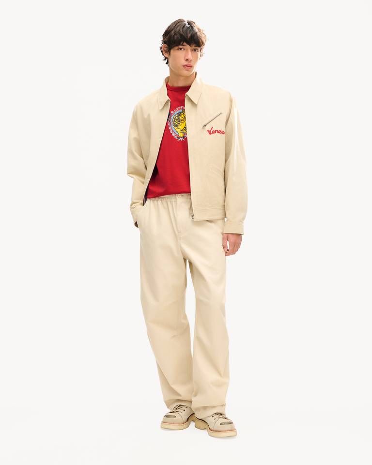Kenzo - Áo thun KENZO Jumping Tiger vải cotton