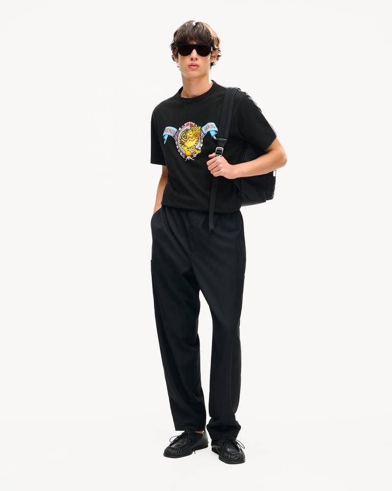 Kenzo - Áo thun KENZO Jumping Tiger vải cotton