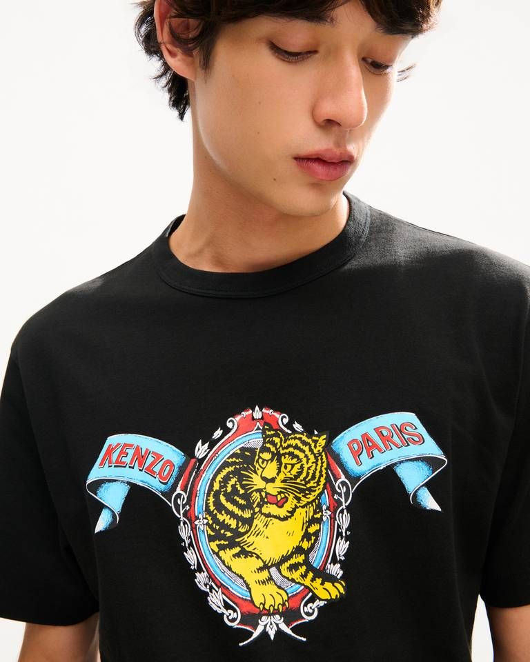Kenzo - Áo thun KENZO Jumping Tiger vải cotton