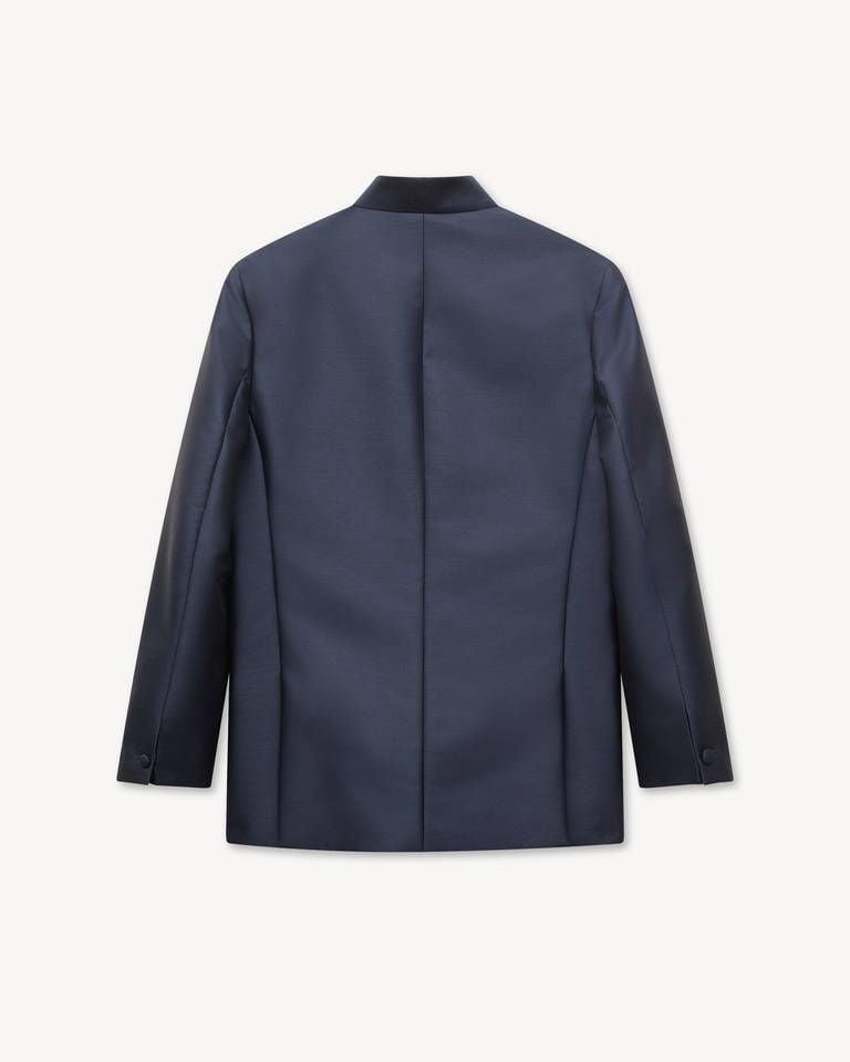 Áo blazer kimono len lụa KENZO Wildflower