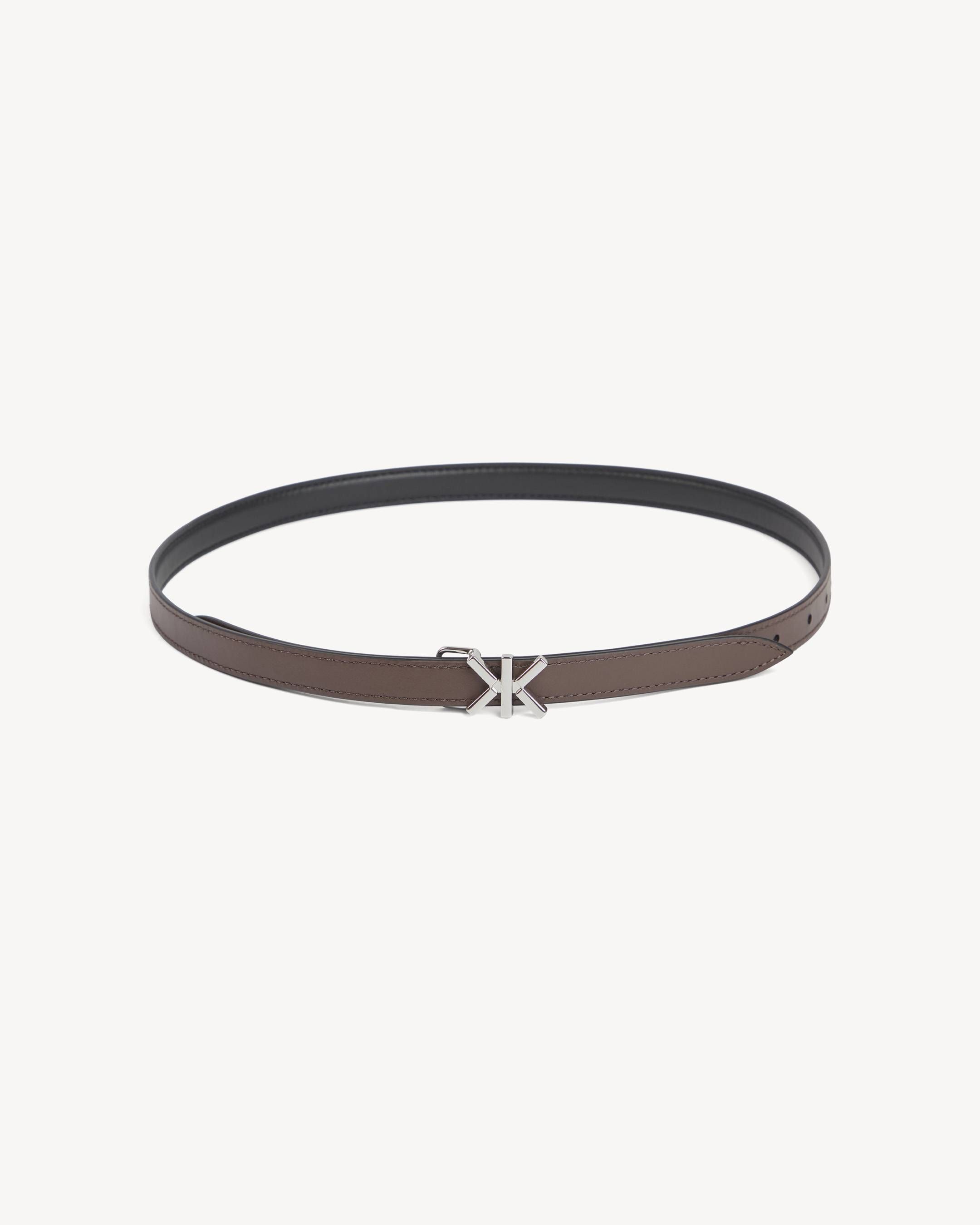 Kenzo - Thắt lưng da KENZO Double K hai mặt