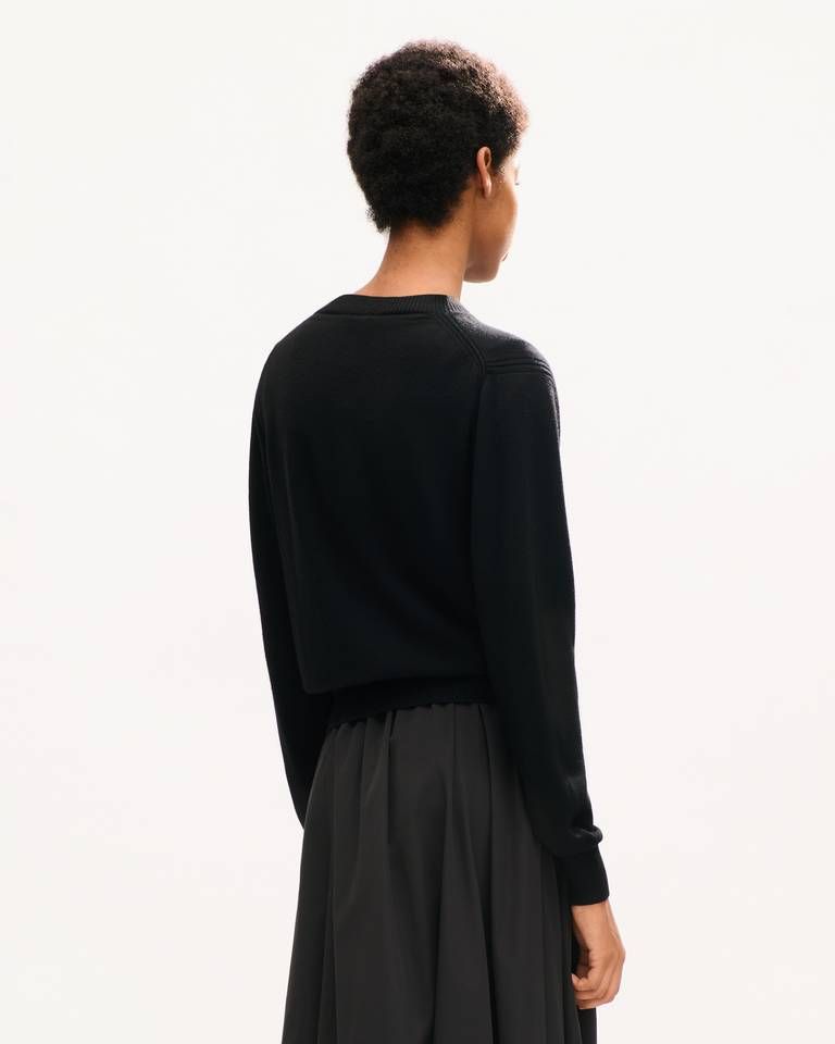 Áo cardigan len merino KENZO Signature