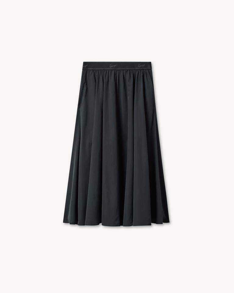 Chân váy midi cạp chun KENZO Signature