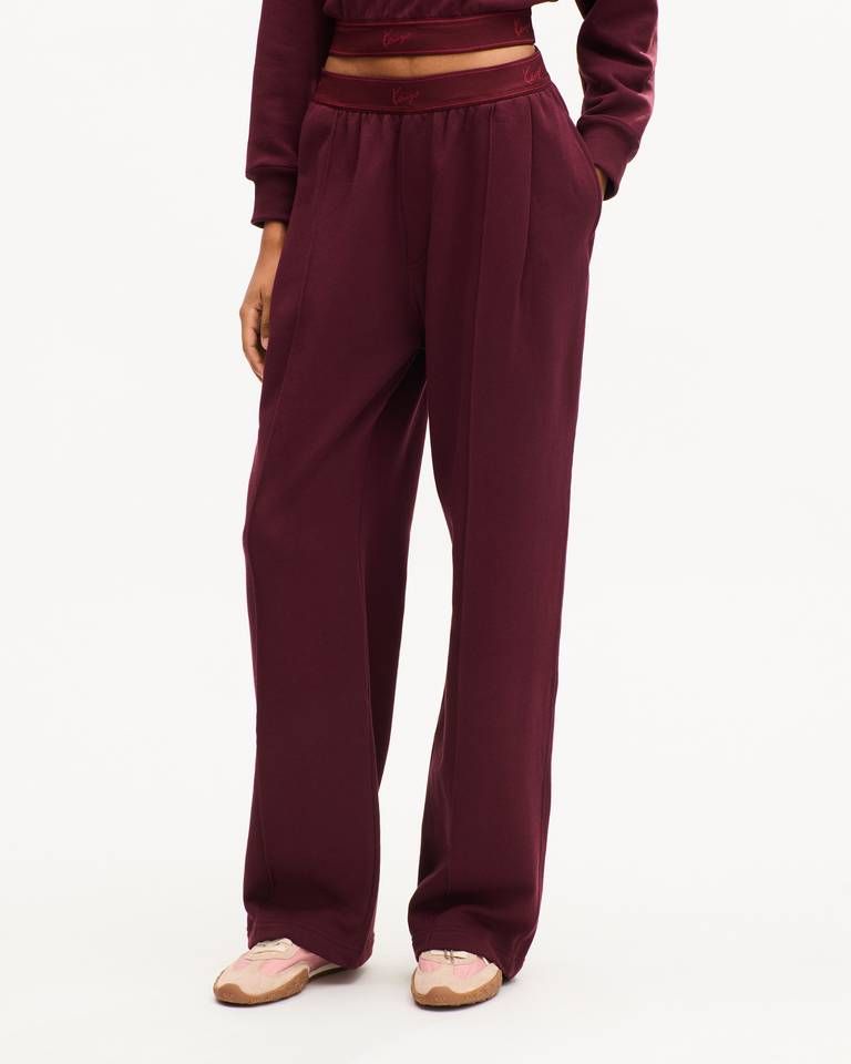 Quần ống đứng cạp chun KENZO Signature