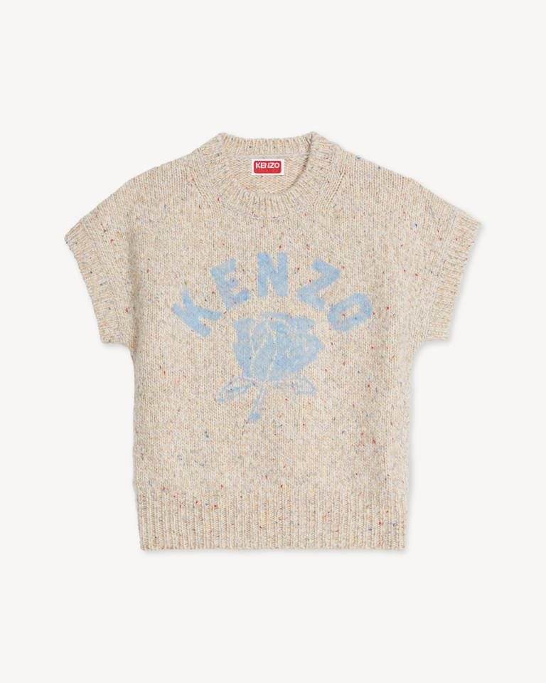 Áo len ngắn tay KENZO Work And Play