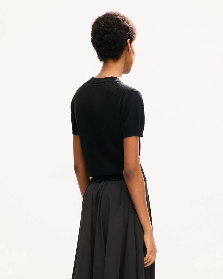 Áo len merino ngắn tay KENZO Signature