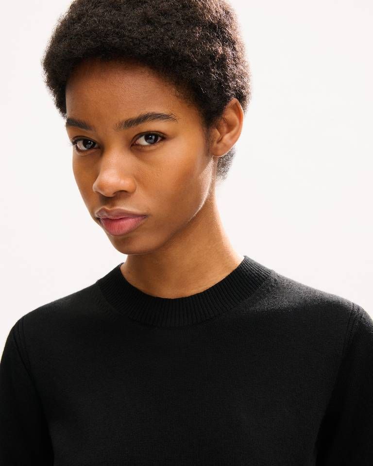 Áo len merino ngắn tay KENZO Signature
