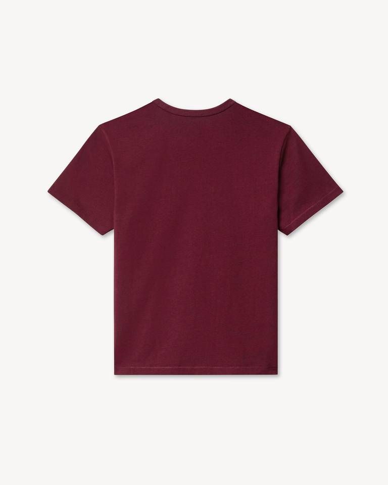 Áo thun cotton thêu KENZO Work And Play họa tiết hoa hồng