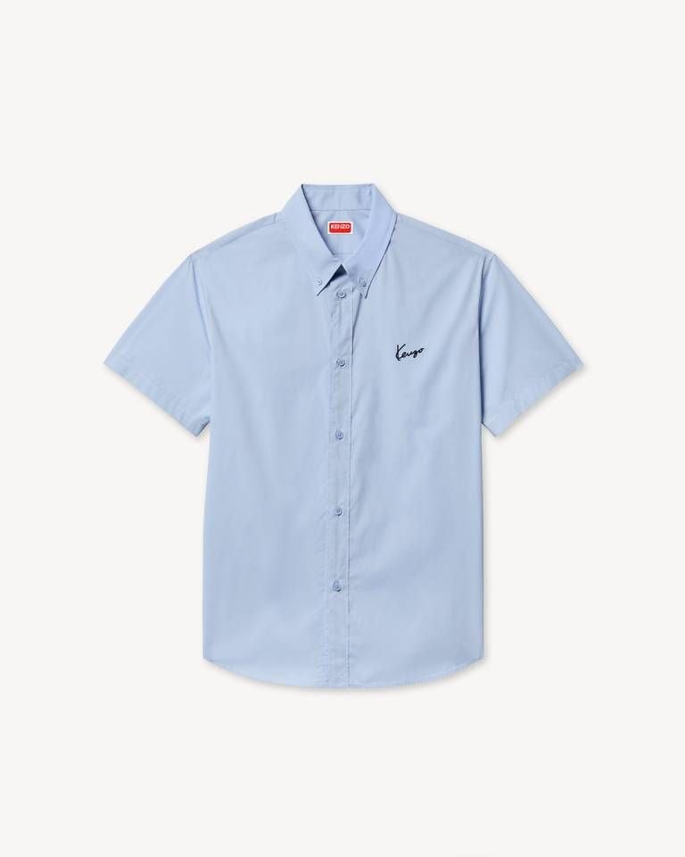 Áo sơ mi nam cotton ngắn tay KENZO Signature