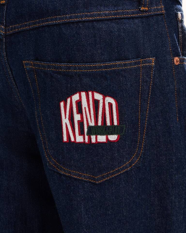 Quần jeans dáng rộng KENZO Work And Play