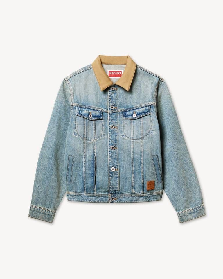 Áo khoác trucker denim Nhật Bản KENZO Work And Play