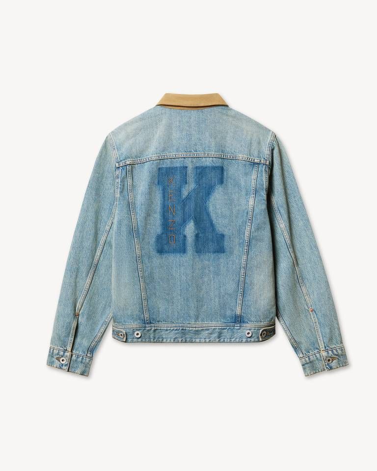Áo khoác trucker denim Nhật Bản KENZO Work And Play