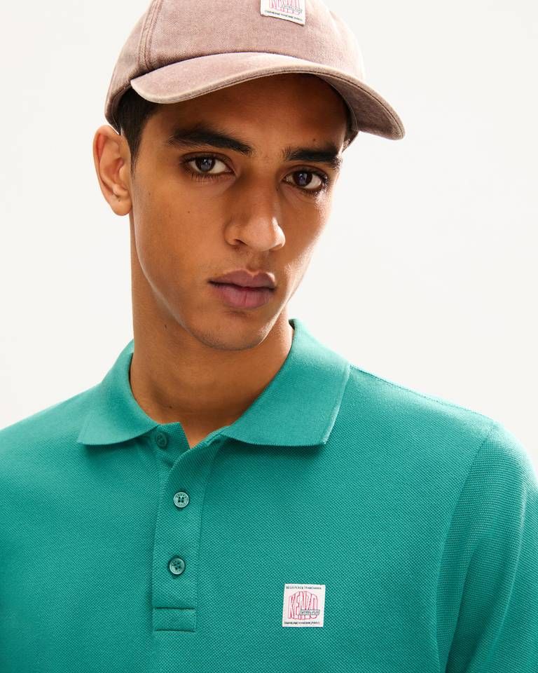 Áo polo cotton ôm KENZO Work And Play