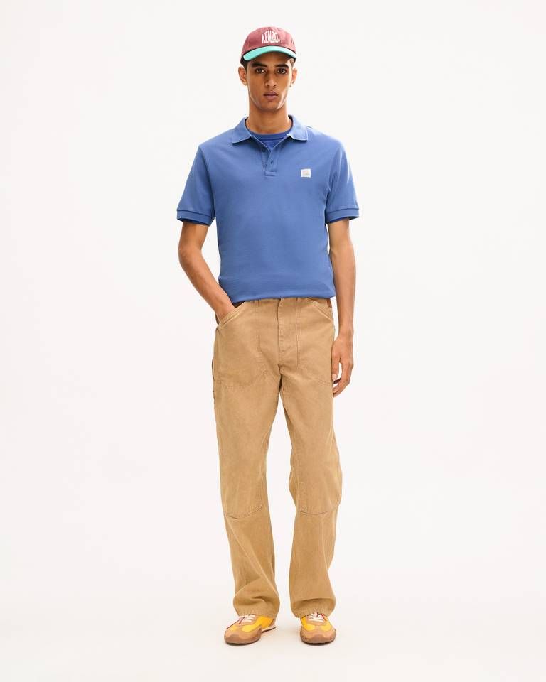 Áo polo cotton ôm KENZO Work And Play