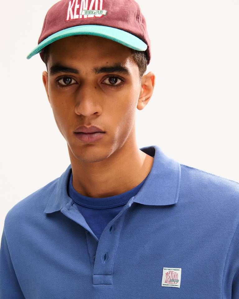Áo polo cotton ôm KENZO Work And Play