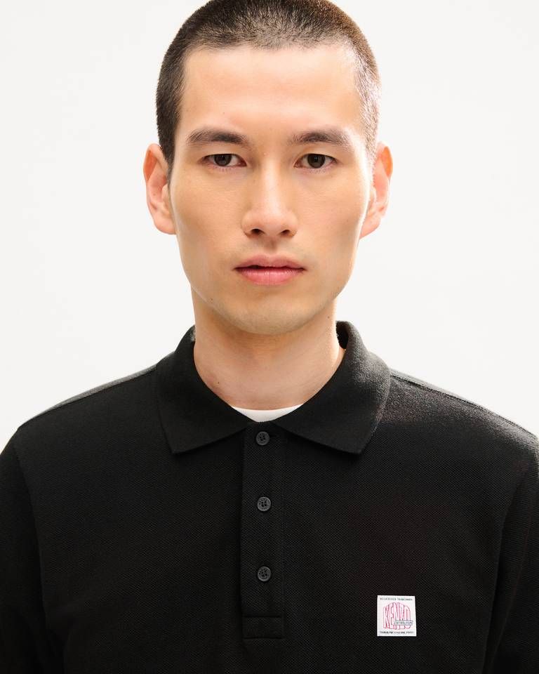 Áo polo cotton ôm KENZO Work And Play