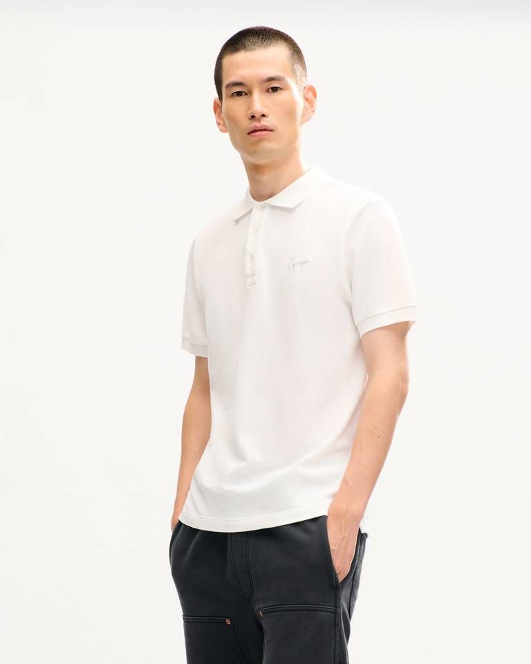 Áo polo nam cotton ôm KENZO Signature