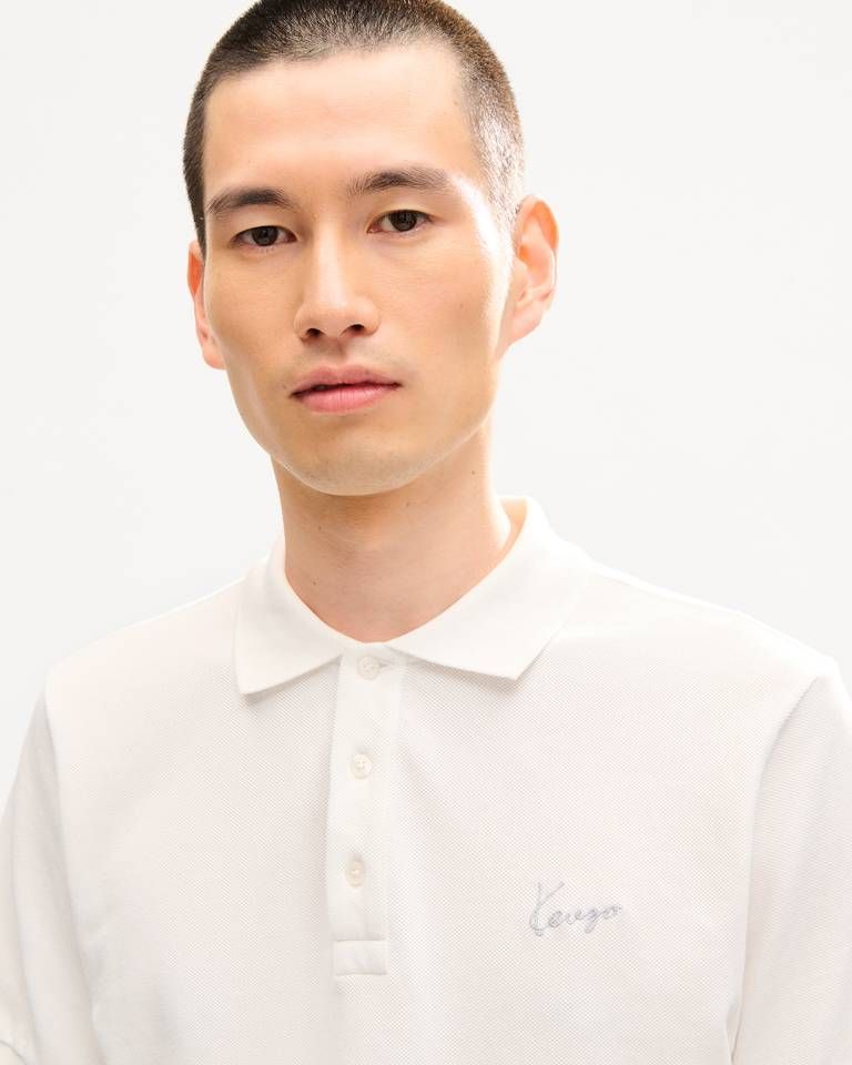 Áo polo nam cotton ôm KENZO Signature