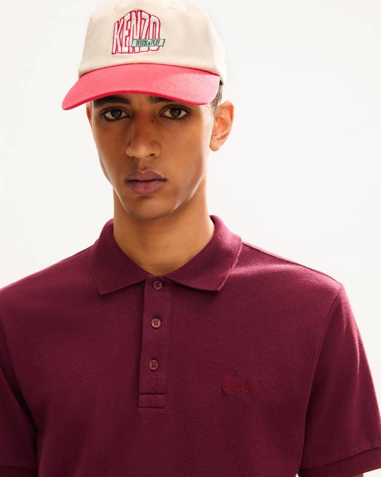 Áo polo nam cotton ôm KENZO Signature