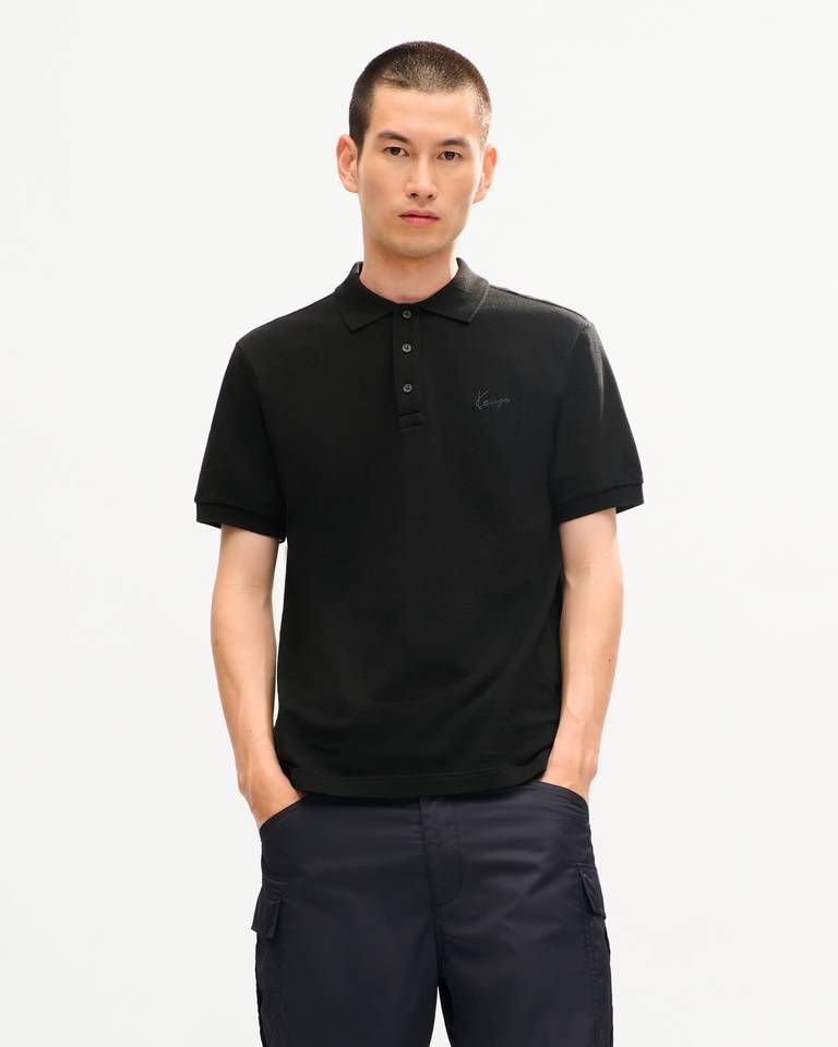 Áo polo nam cotton ôm KENZO Signature