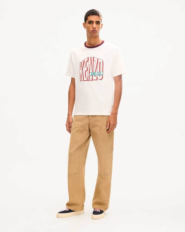 Áo thun nam cotton KENZO Work And Play